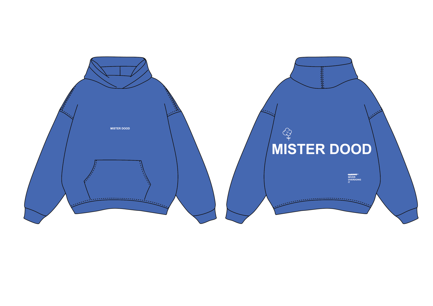 The OG Hood - Vivid Blue